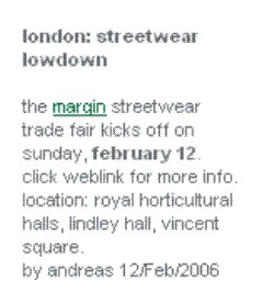 Streetwear Lowdown + The Margin streetwear trade fair kicks off on sunday, february 12.