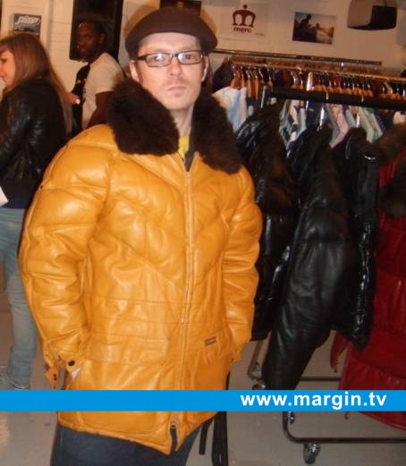 The Herbaliser wearing Double Goose at Margin London February 2008
