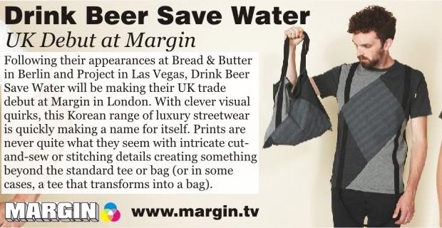 Drink Beer Save Water at Margin London February 2013